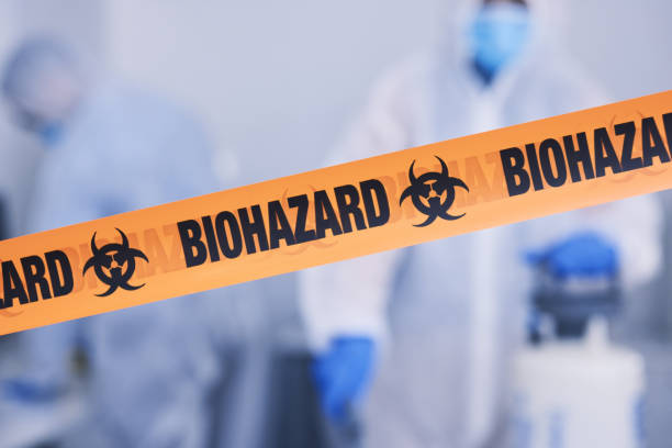 Professional Biohazard technician working in Woodland, CA